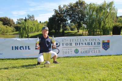 Golf: lo svedese Bjorkman vince  il 17° Italian Open for Disabled